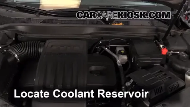 2011 GMC Terrain SLT 2.4L 4 Cyl. Refrigerante (anticongelante) Cambiar refrigerante